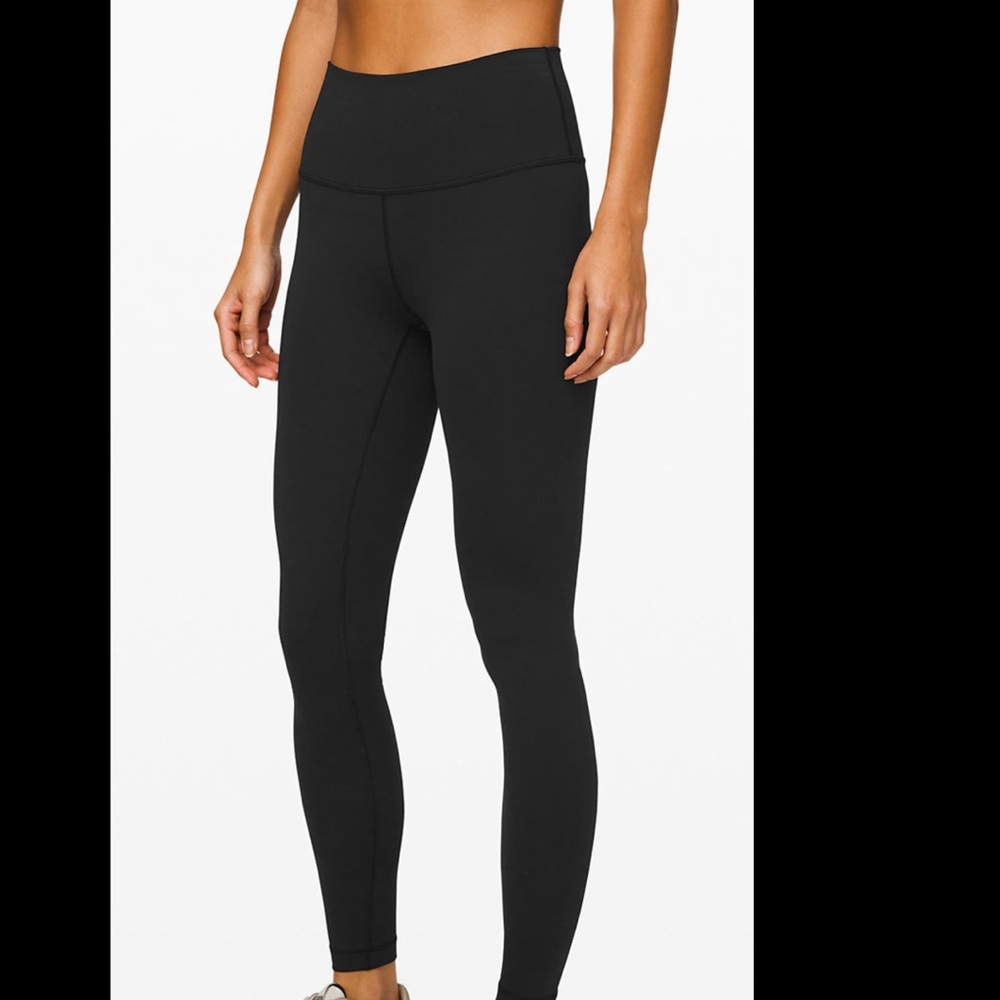 Lululemon black wonder under full length leggings